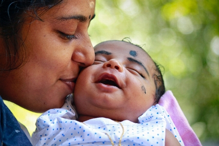 Child baby nose skin Photo