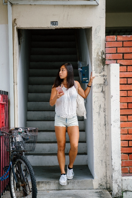 Blanc photographier mode de rue
 beauté