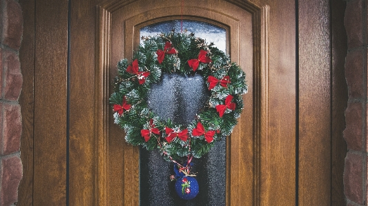 Wreath christmas decoration ornament Photo