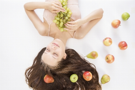 Beauty hand brown hair organism Photo