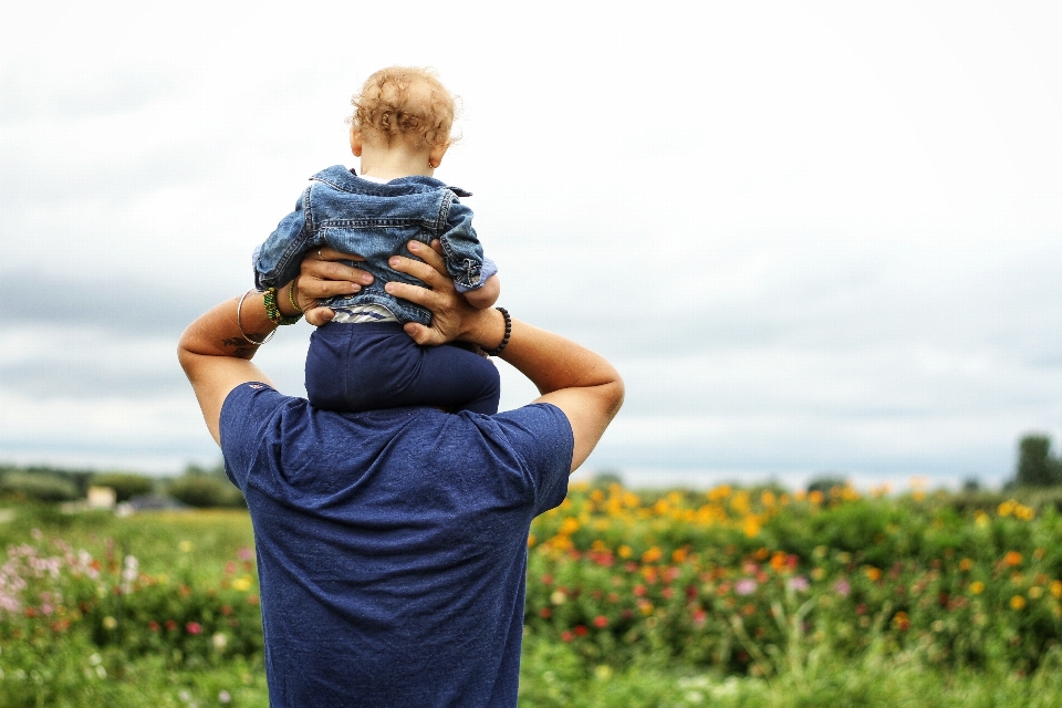 Menschen in der natur
 foto schulter