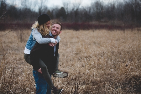 People in nature photograph grassland Photo