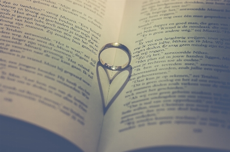 Text book love heart Photo