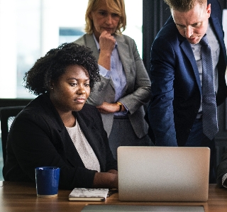 Job white collar worker conversation business Photo