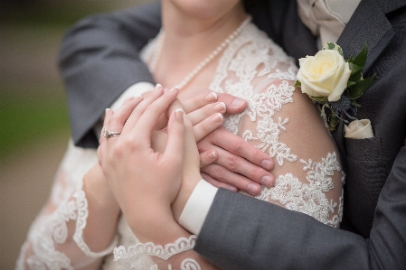 Photograph hand wedding dress skin Photo