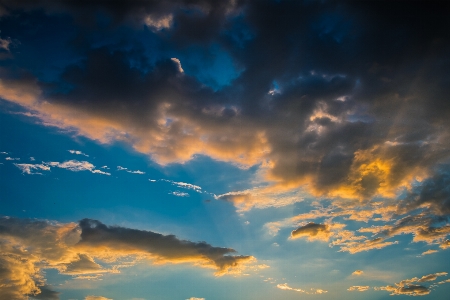 Sky cloud blue daytime Photo