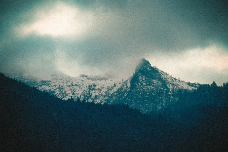 Sky mountainous landforms mountain nature Photo