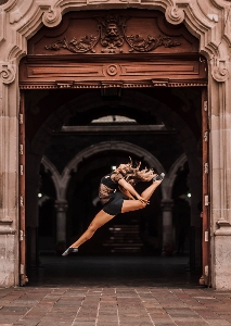 Architecture art door dance Photo