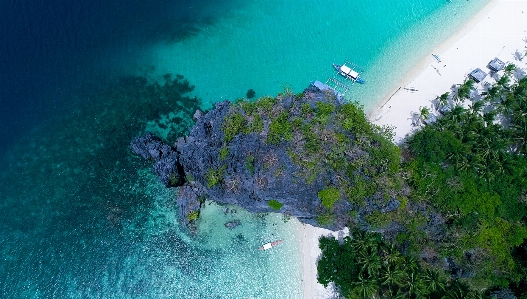 Aerial photography sea coastal and oceanic landforms coast Photo