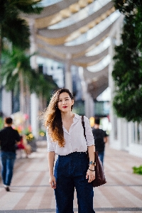 White photograph street fashion shoulder Photo