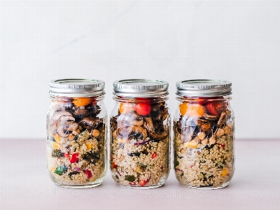 Mason jar drinkware food tableware Photo