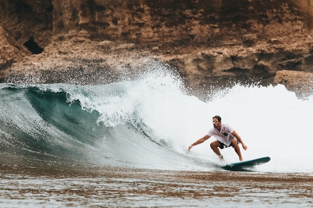 Wave surfing equipment surfboard Photo