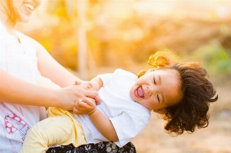 People in nature photograph child Photo