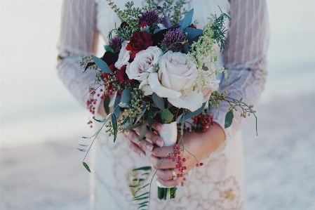 Photo Bouquet fleur fleurs coupées
 arrangement floral
