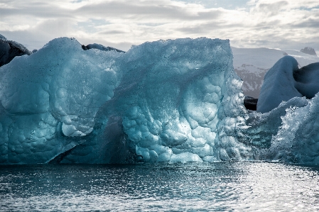 氷山 極地の氷冠
 氷 海氷
 写真