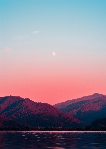 Foto Céu arrebol
 horizonte vermelho