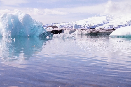 Iceberg polar ice cap glacial lake Photo