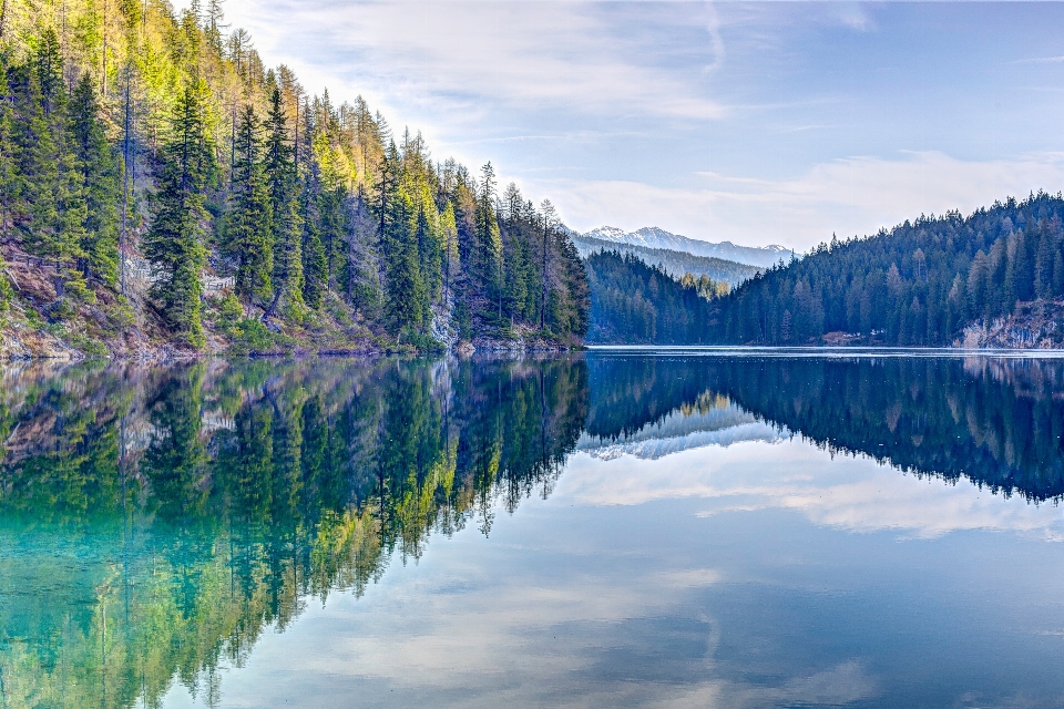 Reflection nature body of water natural landscape