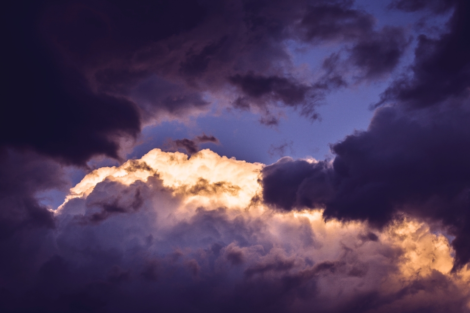 Niebo chmura dzień cumulus
