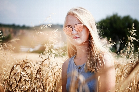 People in nature hair photograph Photo