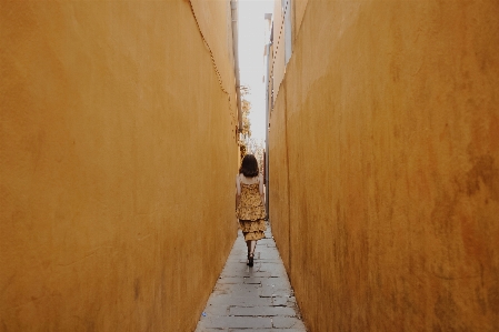 壁 路地 インフラストラクチャー 道 写真