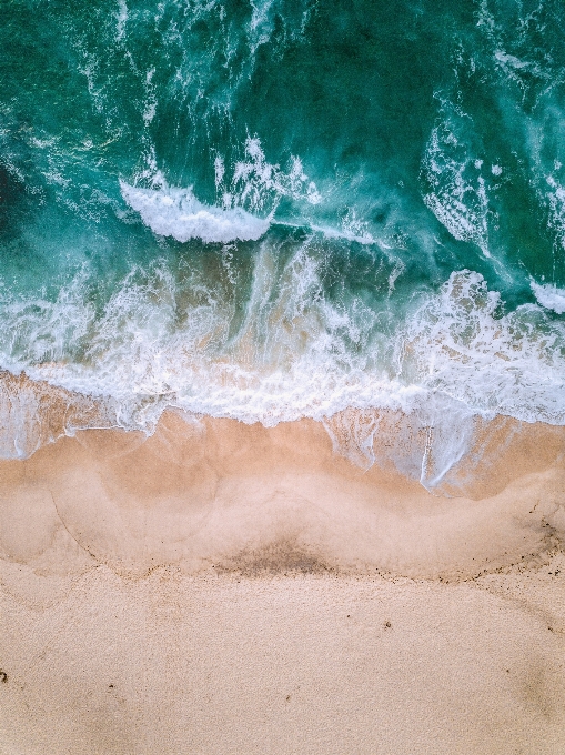 Dalga su deniz turkuaz