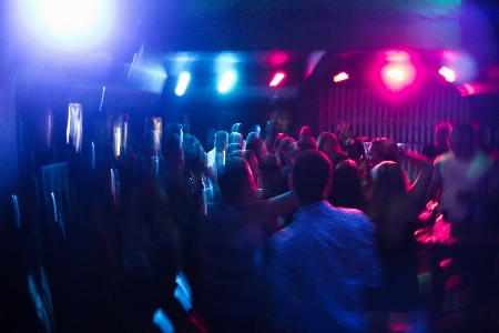 Entertainment disco nightclub magenta Photo