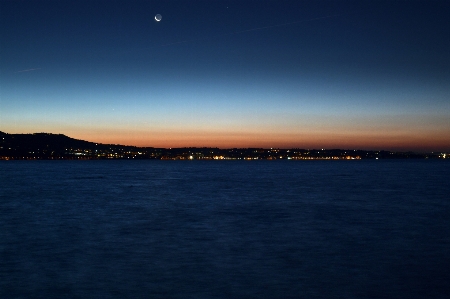 Sky horizon blue water Photo