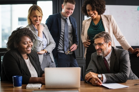 Job white collar worker collaboration team Photo