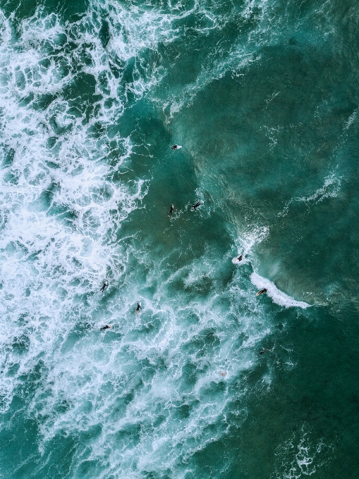 вода волна зеленый море