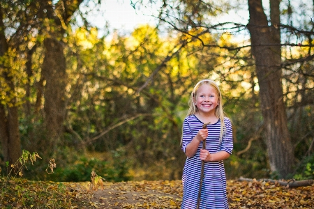 People in nature photograph Photo