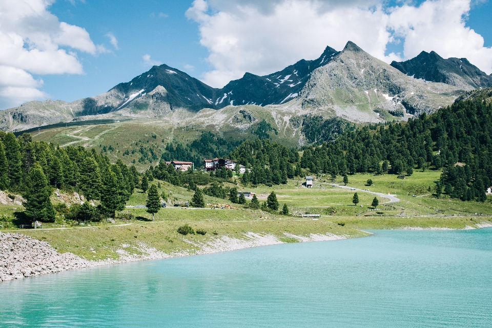 Mountainous landforms mountain natural landscape nature