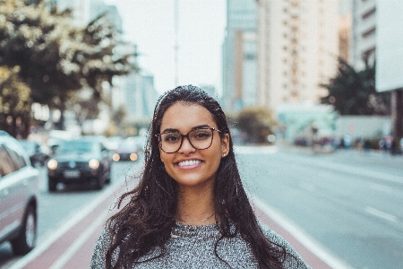 Hair face eyewear photograph Photo