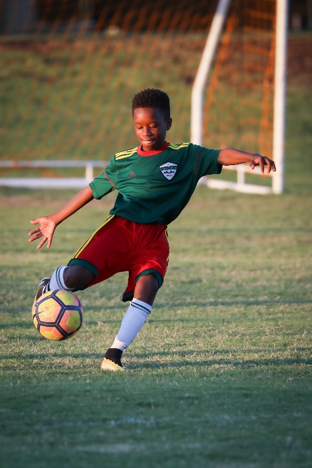 Jogador esportes de futebol equipamentos esportivos
