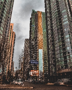 Metropolitan area urban metropolis skyscraper Photo