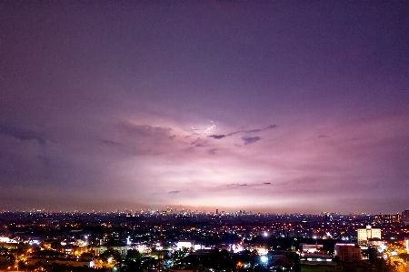 Sky night cloud cityscape Photo