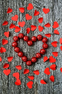 Heart love red valentine Photo