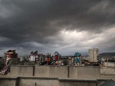 Foto Céu nuvem área urbana
 dia