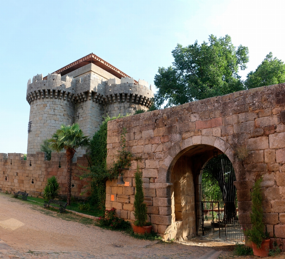 Village espagne mur cambre