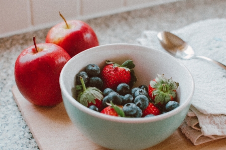 Food natural foods fruit salad bowl Photo