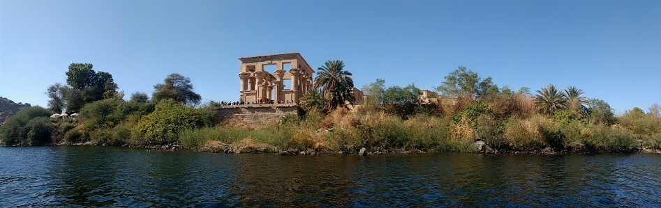 Foto Sungai nil
 berawan
 aswan
 mesir