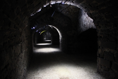 Foto Catacomba
 tunnel buio
 leggero