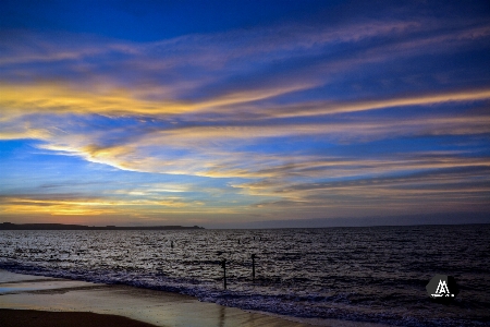 空 地平線 水域
 海 写真