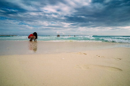 Beach body of water sky sea Photo