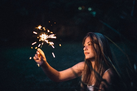 Sparkler party supply fireworks sky Photo