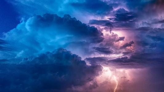 Thunderstorm lightning storm thunder Photo