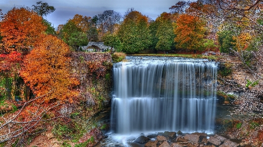 Foto Naturale cascata corpo d'acqua
 paesaggio naturale
