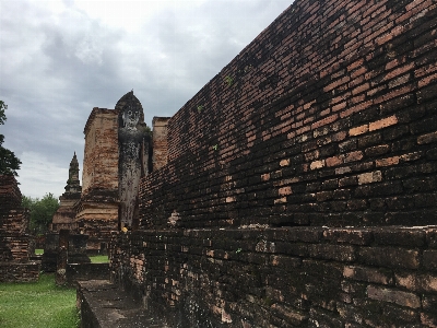 Foto Parete muratura rovine cielo