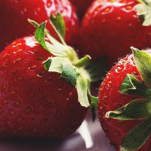 Natural foods strawberry strawberries food Photo