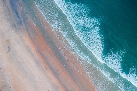 Blue water turquoise wave Photo